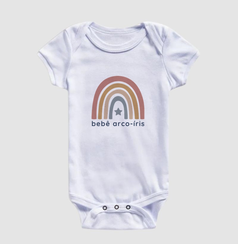 Bebê Arco-Íris - Body Infantil