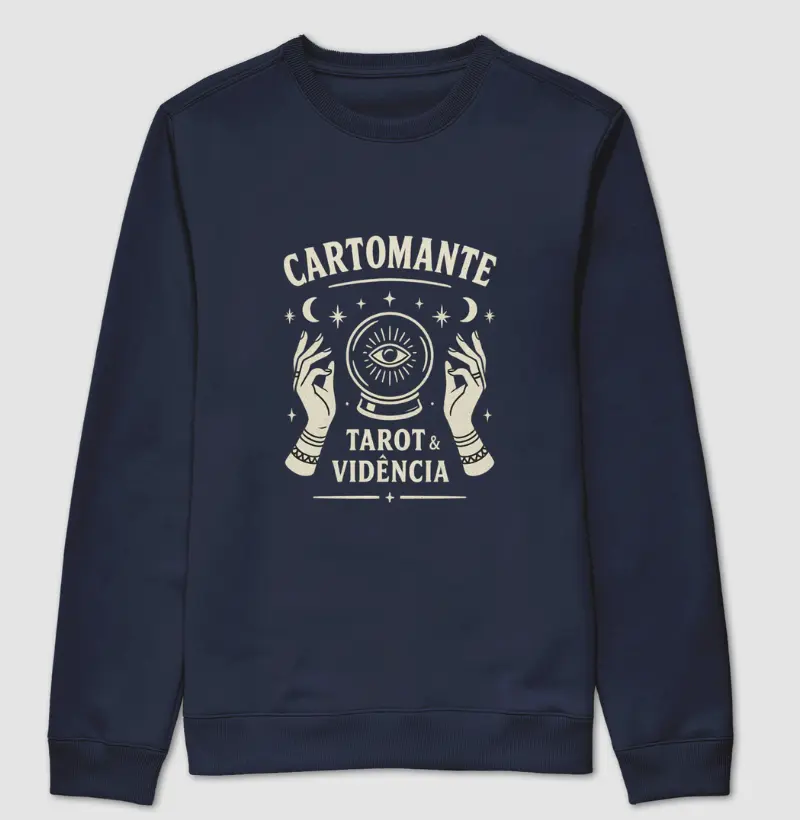 Cartomante, Tarot e Vidência - Suéter Moletom