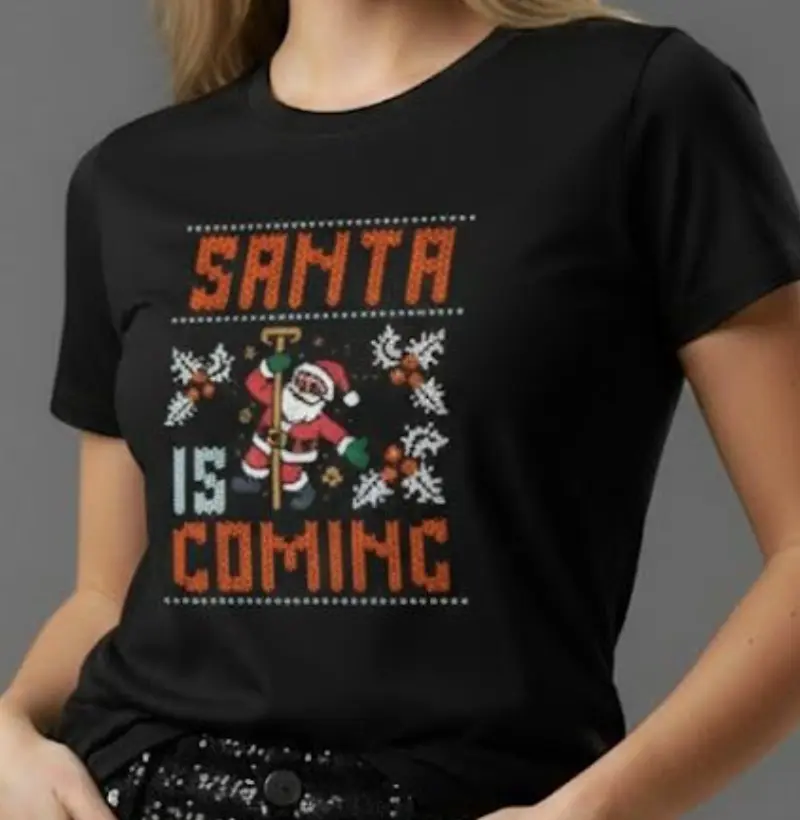 SANTA IS COMING