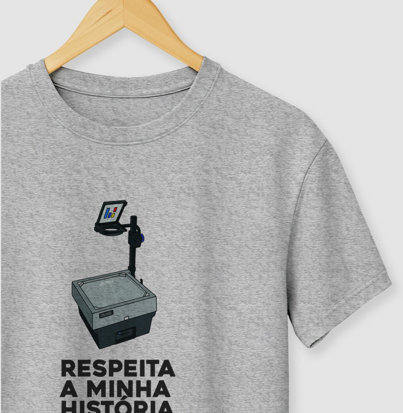 Respeita minha história - Retroprojetor