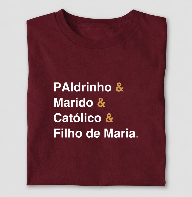 Padrinho Católico e Filho de Maria