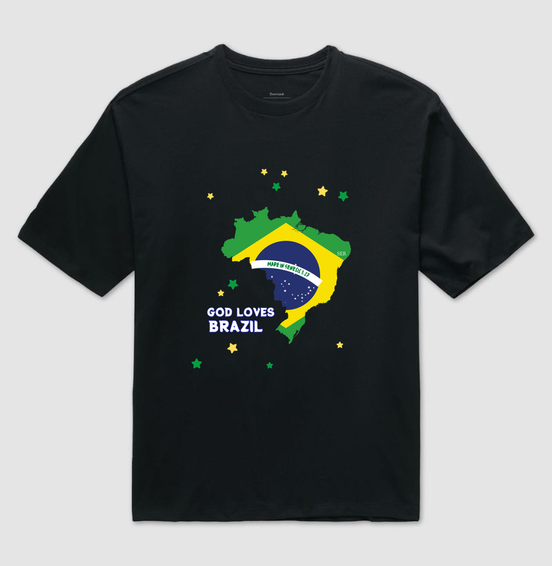 Oversized Mapa do Brasil