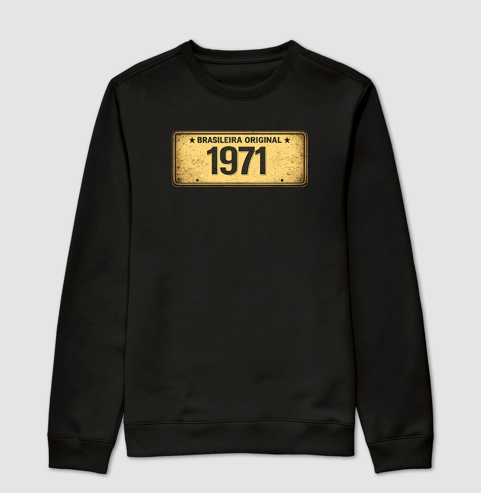 BRASILEIRA PLACA AMARELA 1971 