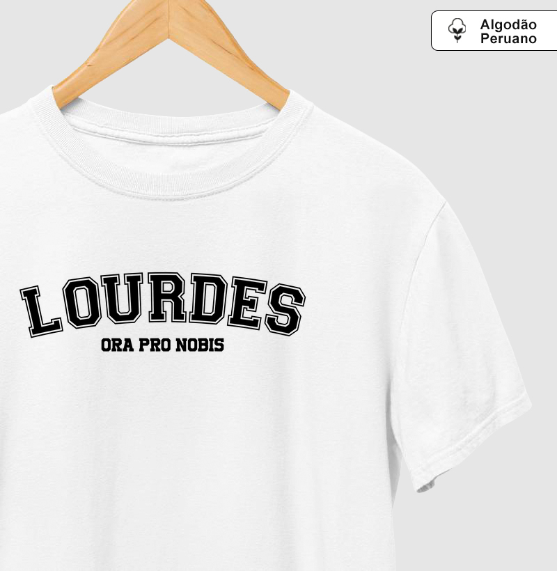 Lourdes Escrita - Algodão Peruano