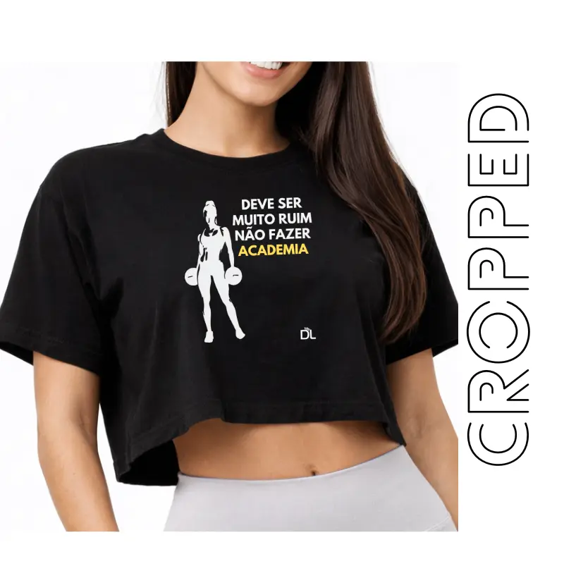 Não fazer Academia - Cropped