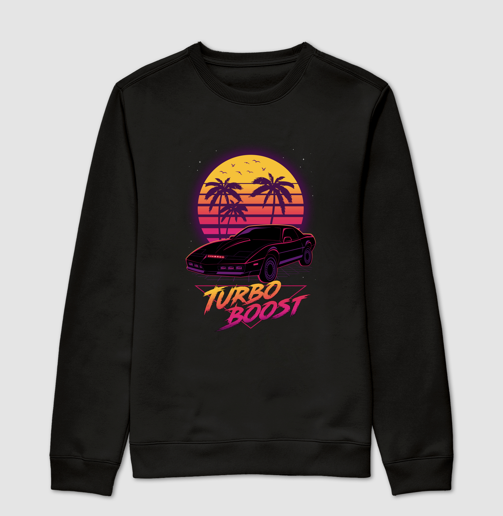 Camiseta  Retro Turbo Boost - Suéter Moletom