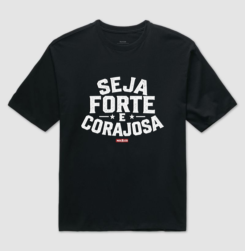 Corajosa  - Camiseta Oversized