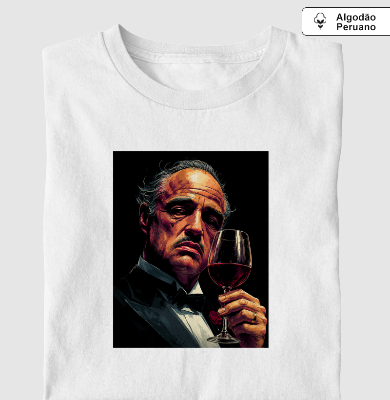 The Godfather - Camiseta Algodão Peruano
