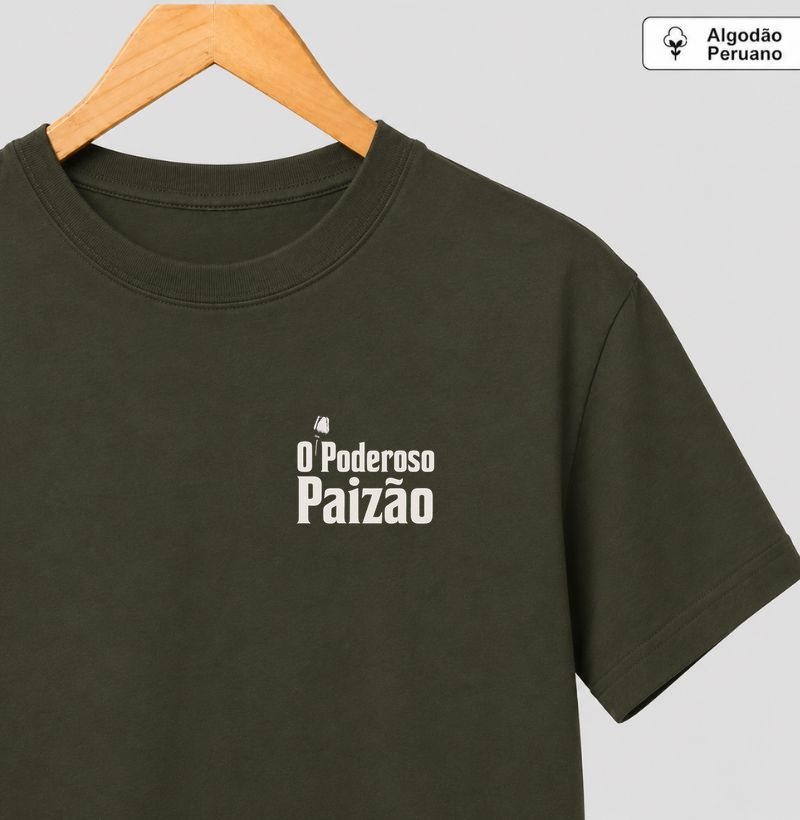 O Poderoso Paizão Algodão Peruano - Para pais clássicos e de personalidade