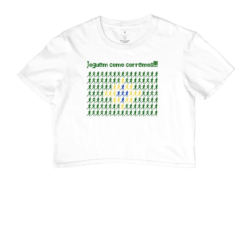 Joguem como corremos - bandeira