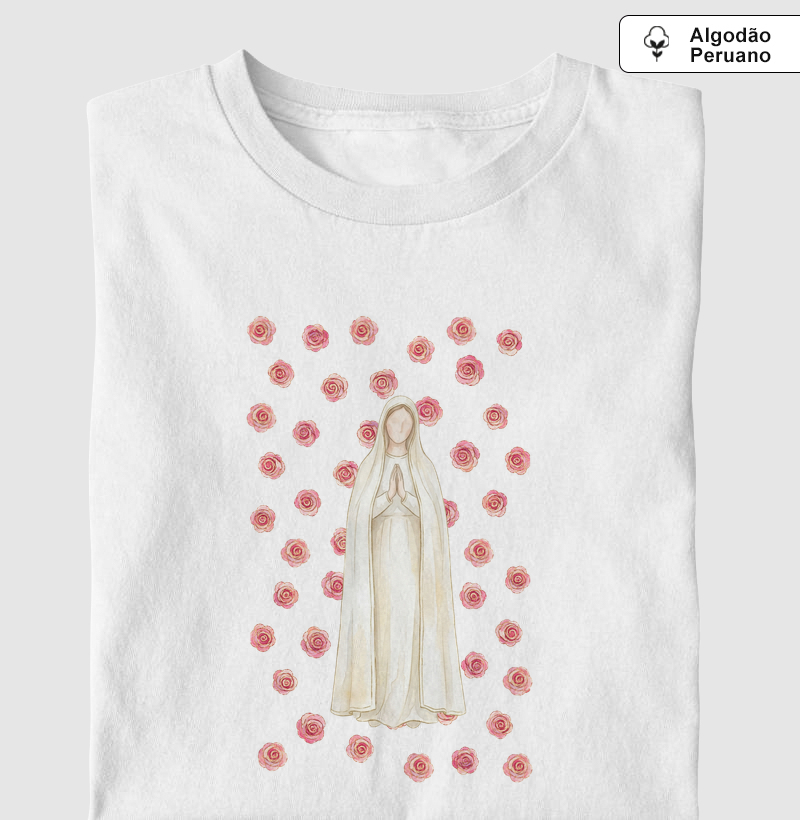 Nossa Senhora de Fátima Aquarela