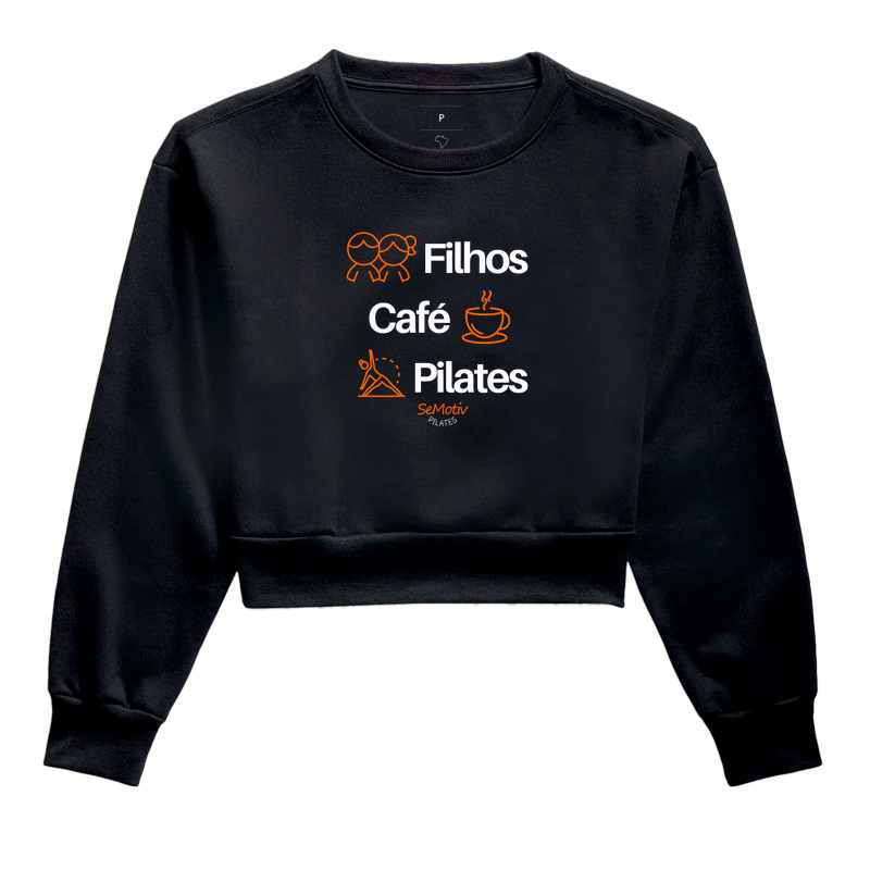 Filhos, café e pilates