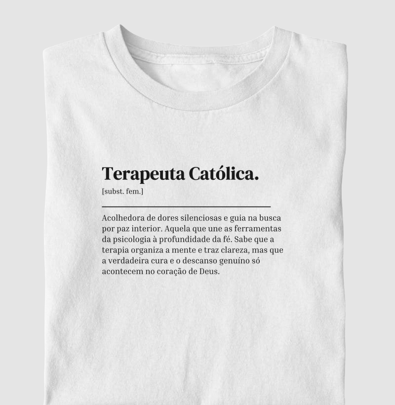 Terapeuta Católica - Dicionário