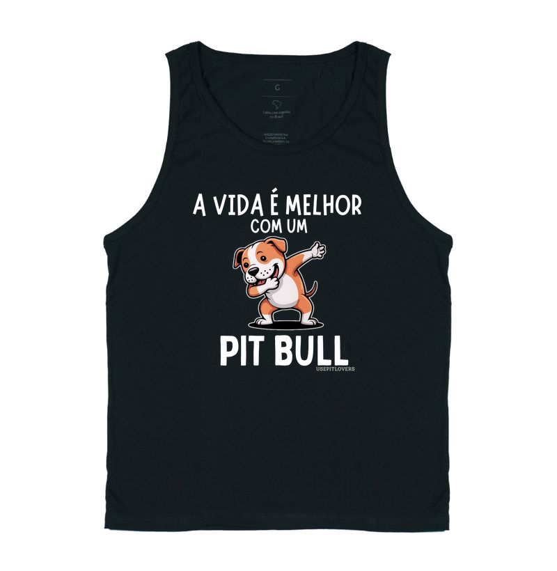 A VIDA É MELHOR COM PIT BULL