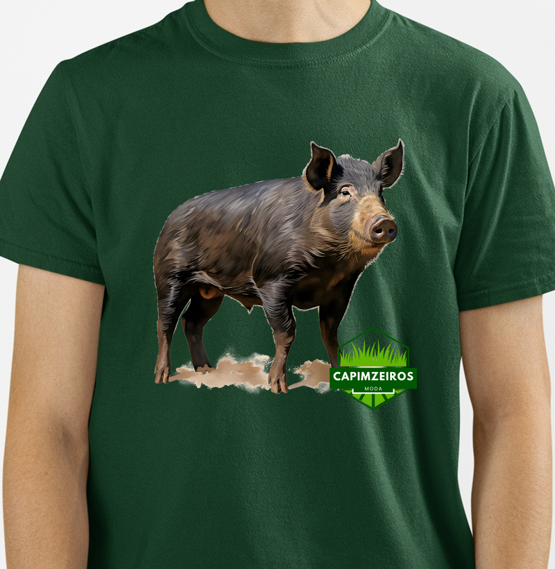 Camiseta Unissex Capimzeiros - Porcos & Leitões 3