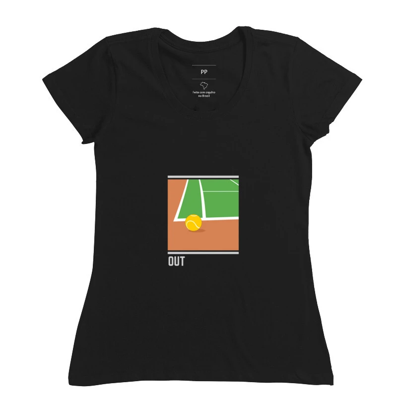 OUT Ball Camiseta Feminina