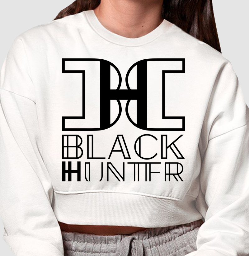 cropped classico black hunter
