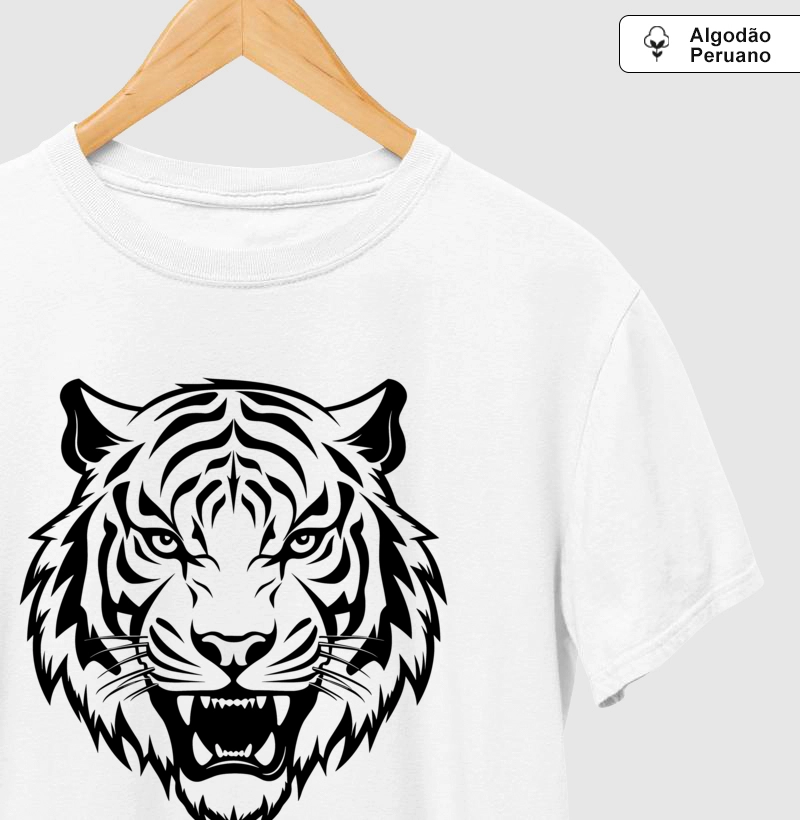 Tiger Tatoo - Produto Premium - Algodão Peruano
