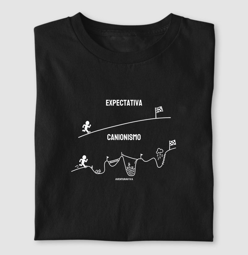 expectativa / canionismo - Camiseta