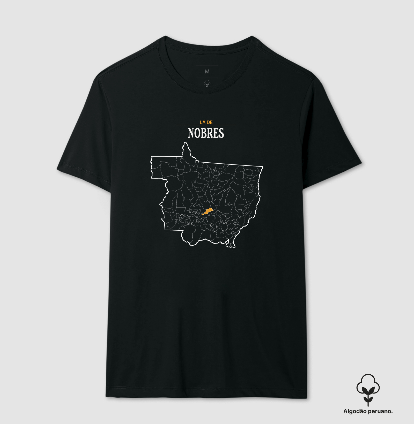 Nobres | Território MT - Camiseta Algodão Peruano