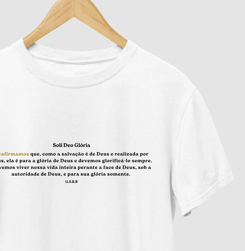 Soli deo Glória Minimalist