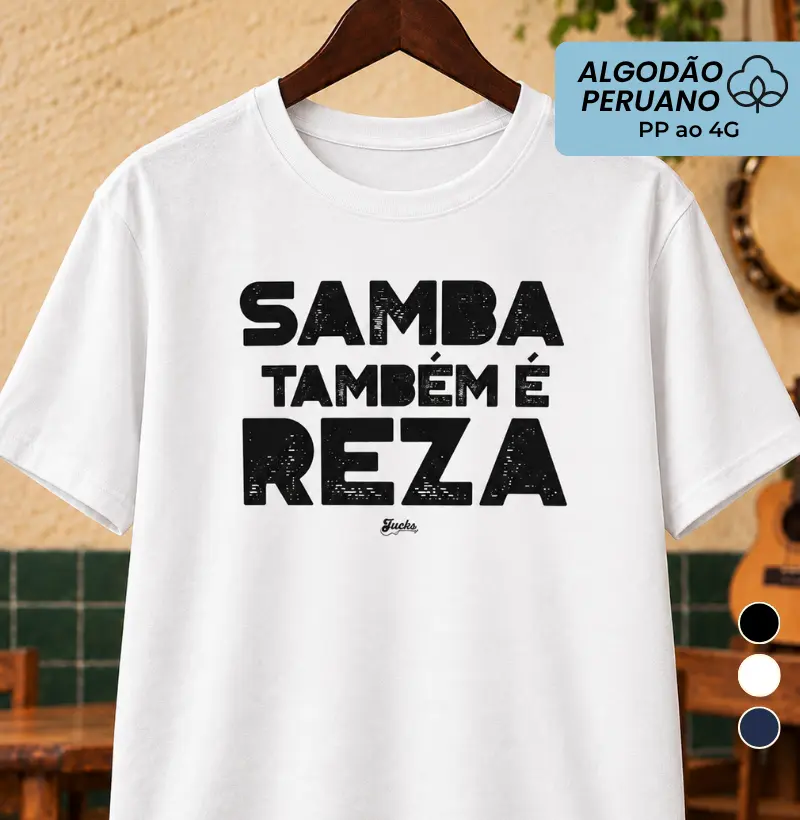 Samba também é reza