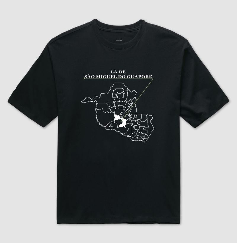 São Miguel do Guaporé | Origem RO - Camiseta Oversized