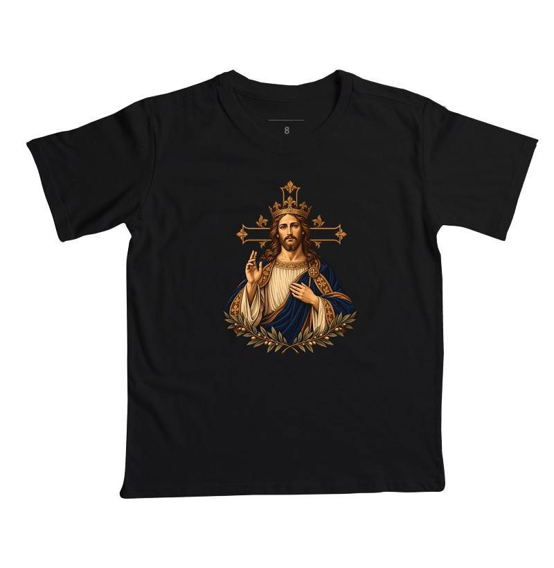 Cristo Rei - Cristo Vivo - Camiseta Infantil