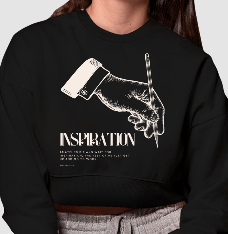 Cropped Moletom INSPIRATION Matutaremos