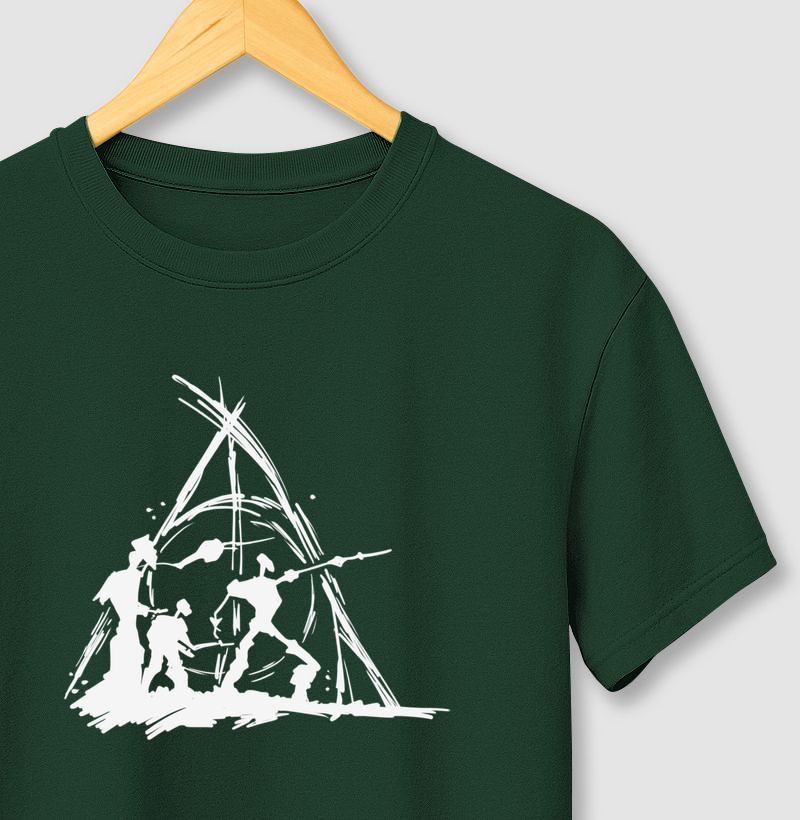 Camiseta Harry Potter - Relíquias da Morte