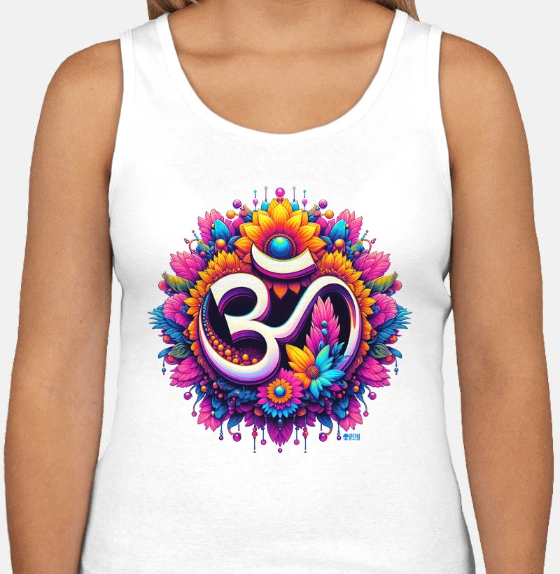 OM Floral Prateado