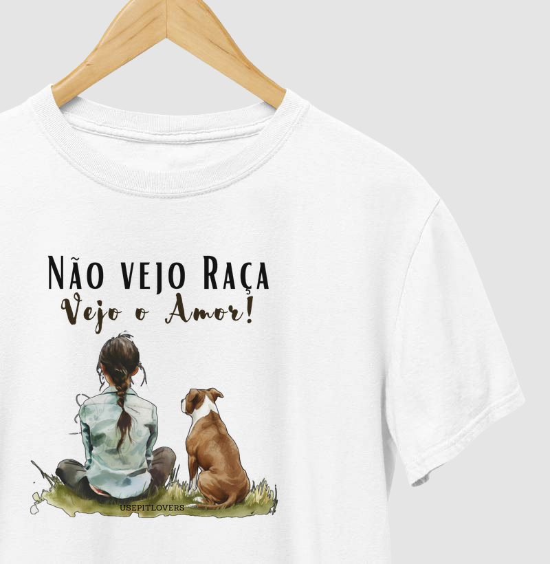 NÃO VEJO RAÇA VEJO AMOR