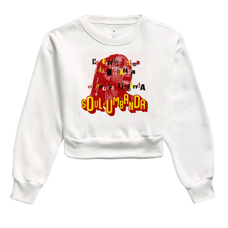 moletom cropped IANSÃ soulumbanda