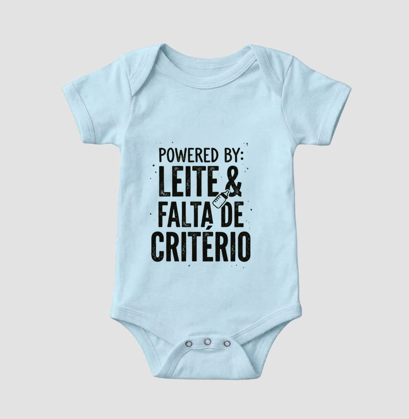 Body Bebê -  Powered by Leite & Falta de Critério