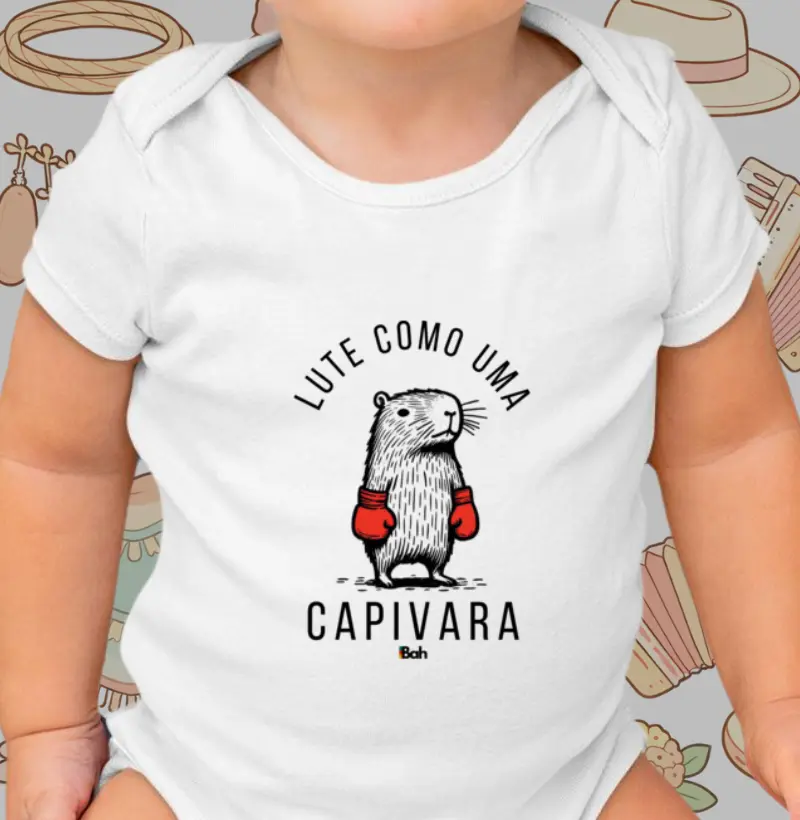 Lute como uma capivara