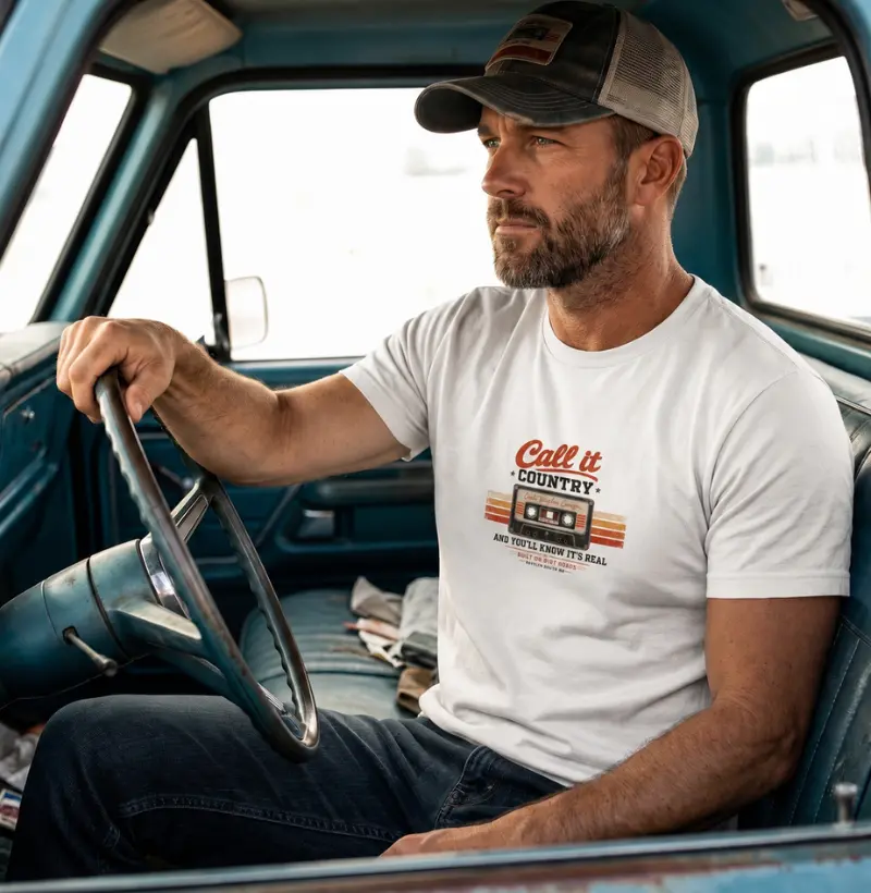 Camiseta Call It Country –  Vintage Country Music