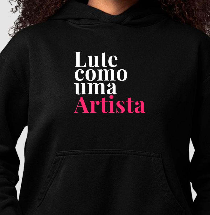 Lute como uma artista