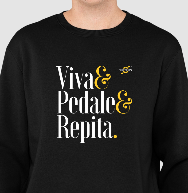 SUÉTER MOLETOM YELLOWPEDAL REPITA