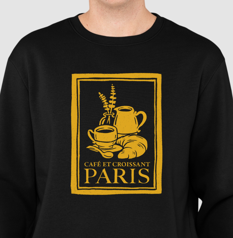 Suéter Moletom Café Paris