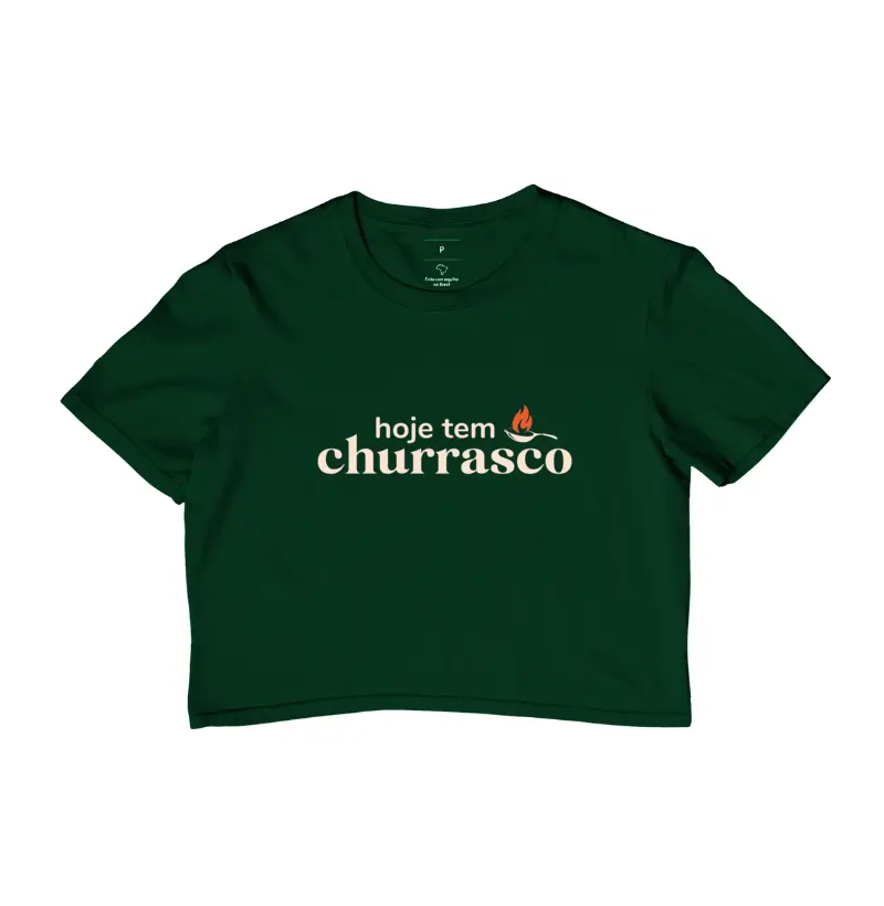 Cropped Grão de Mostarda - Modelo 02