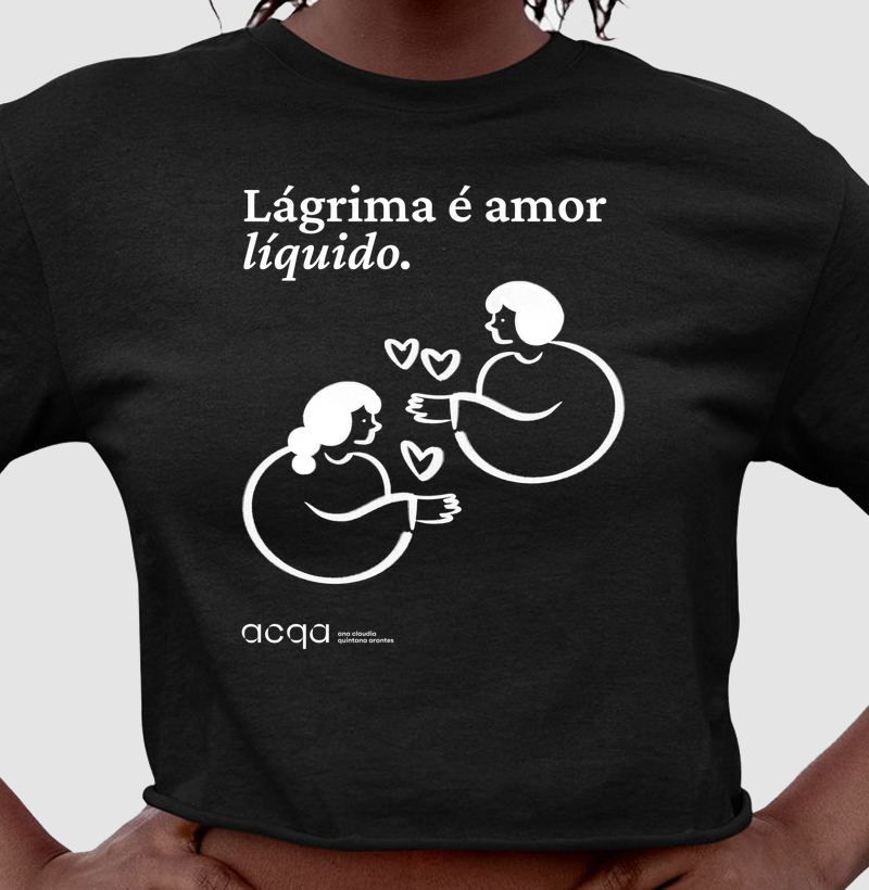 Lágrima é amor liquido