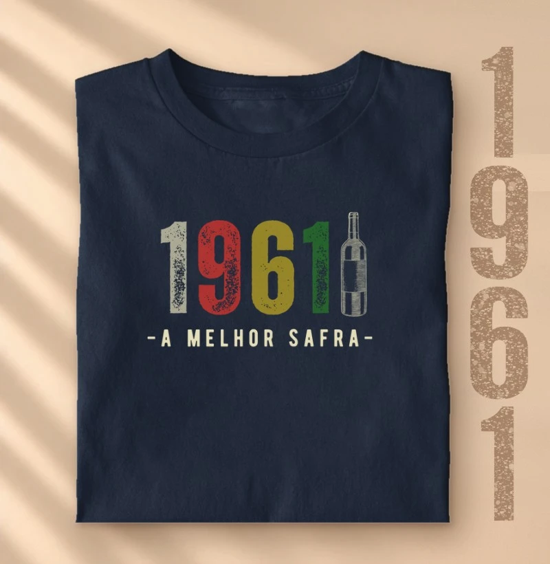 Camiseta Vinho - A Melhor Safra 1961