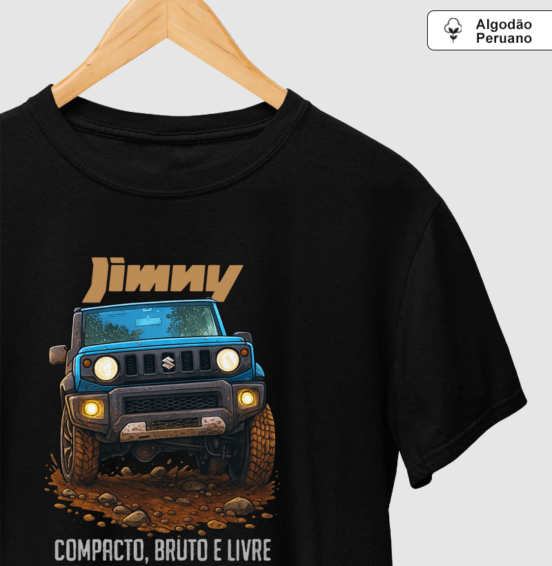Jimny Compacto, bruto e livre