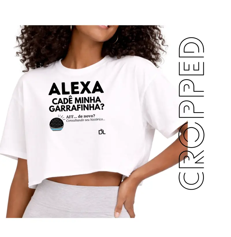 Alexa cadê minha garrafinha - Cropped