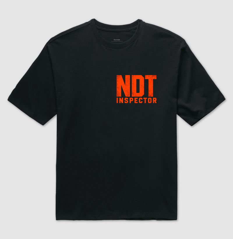NDT Inspector no Peito - Inspetor END