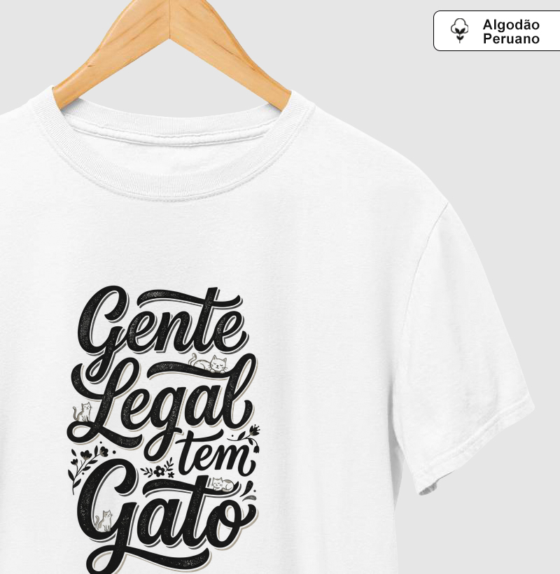 Gente legal tem gato