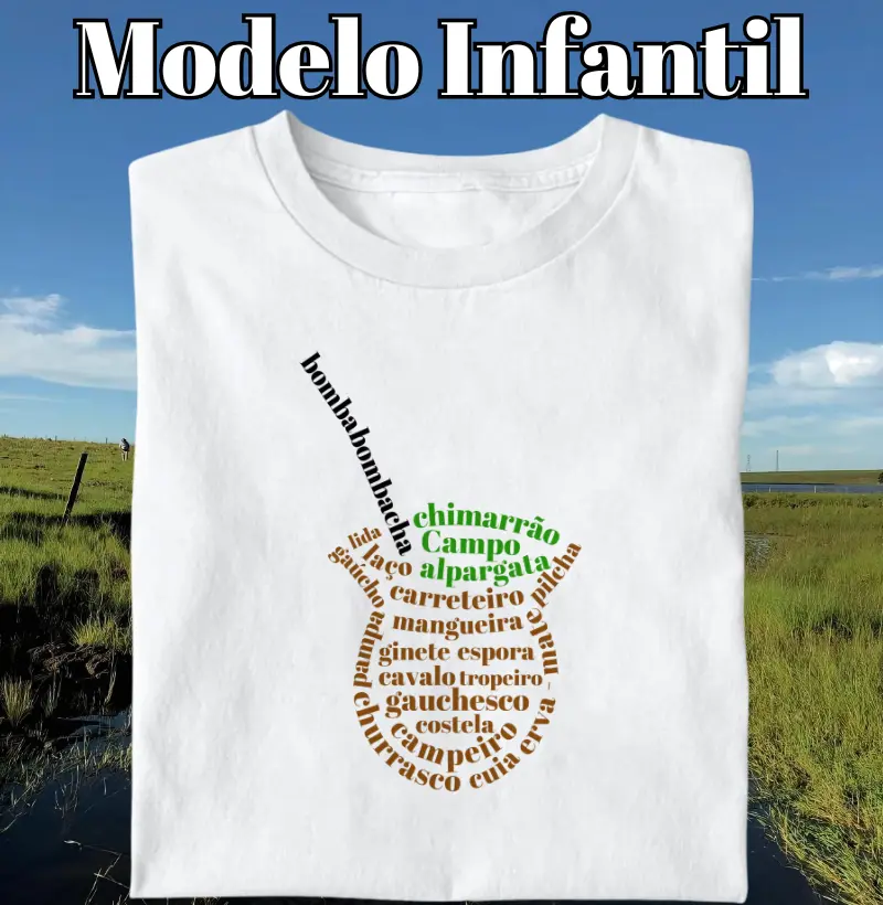 Camiseta Cuia (Infantil)