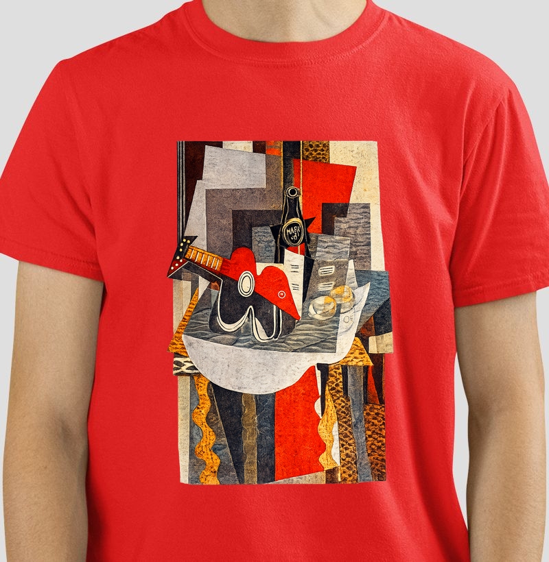 Cubismo Braque Guitarra 