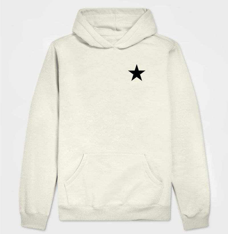 black star - Hoodie Moletom