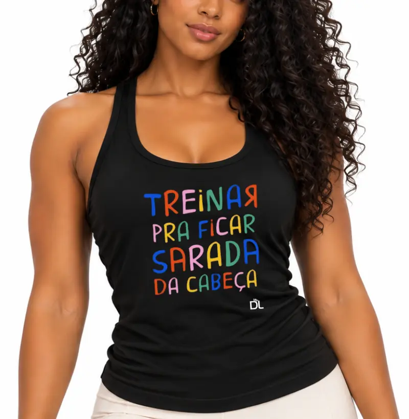 Treinar pra ficar sarada da cabeça